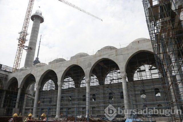 İşte Çamlıca Camii'nin son hali