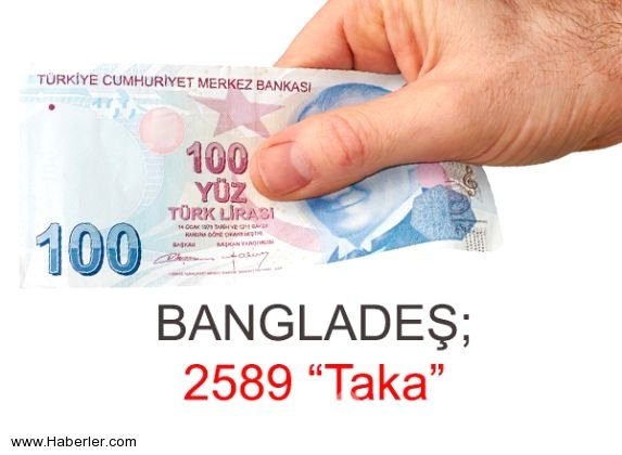 100 TL hangi ülkede ne kadar ediyor?