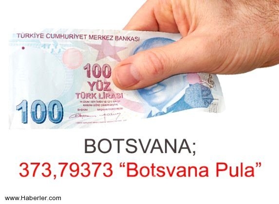 100 TL hangi ülkede ne kadar ediyor?