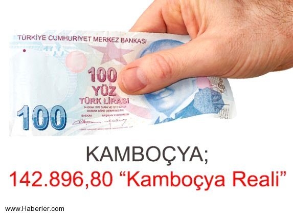 100 TL hangi ülkede ne kadar ediyor?