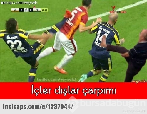 Ayağını kurutan dayı capsleri
