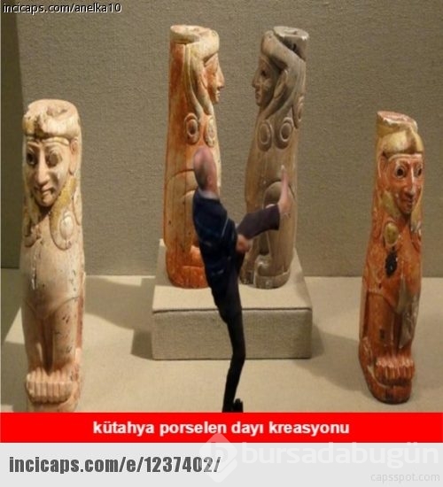 Ayağını kurutan dayı capsleri
