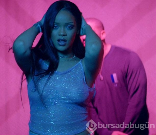 Rihanna'dan olaylı klip