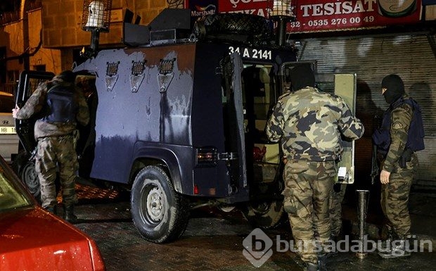 İstanbul'da terör örgütü operasyonu
