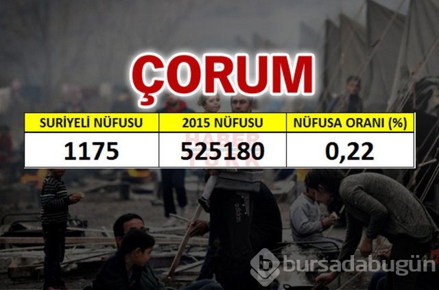 Hangi şehirde kaç Suriyeli var?
