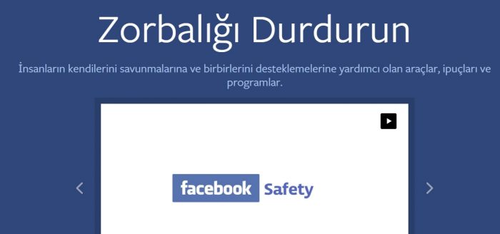 Facebook zorbalığa karşı  harekete geçti