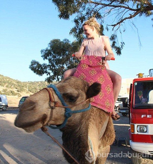 İtfaiye arabası ile Avrupa turu