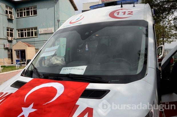 Diyarbakır'a zırhlı ambulans