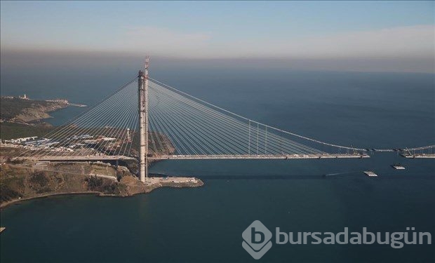 Üçüncü köprüde son 55 metre