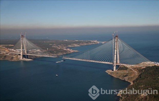 Üçüncü köprüde son 55 metre