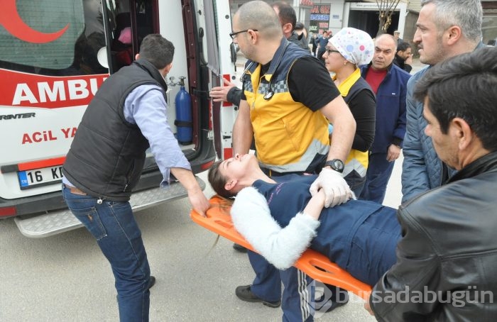 Bursa'da otobüsün çarptığı ambulans takla attı: 5 yaralı	