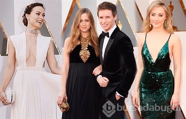 88. Oscar Ödül Töreni'nin kırmızı halı geçidinde şıklık yarışı