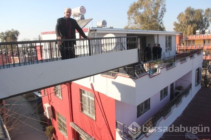 Evden eve üst geçit	