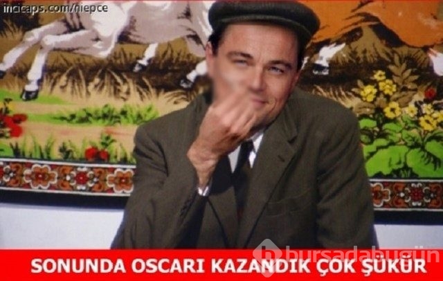Sosyal medyada Leonardo DiCaprio olay oldu