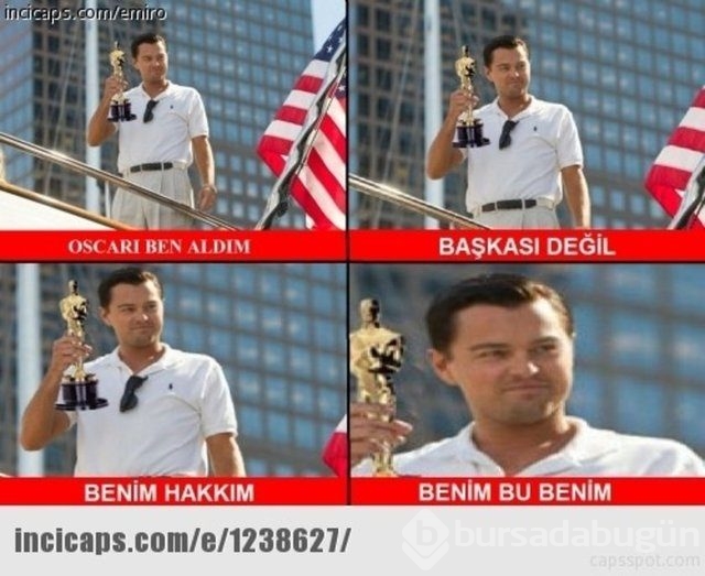 Sosyal medyada Leonardo DiCaprio olay oldu