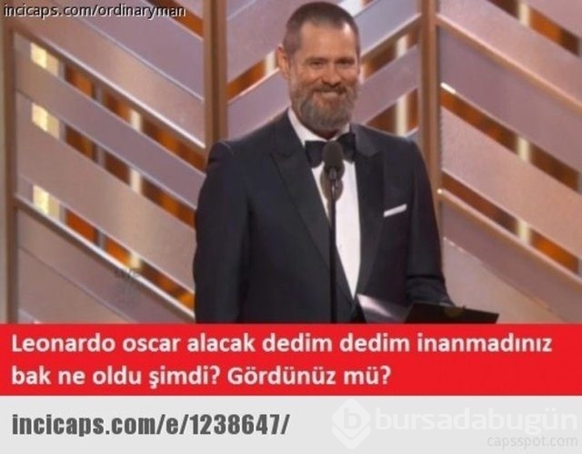 Sosyal medyada Leonardo DiCaprio olay oldu