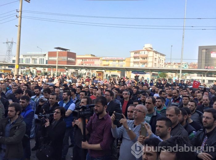 Bursa Renault'ta işçi kıyımı yapıldı, emekçiler kenetlendi