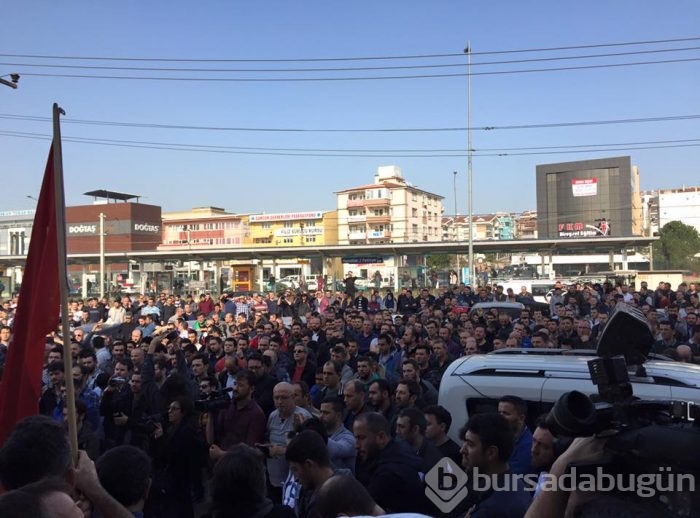 Bursa Renault'ta işçi kıyımı yapıldı, emekçiler kenetlendi