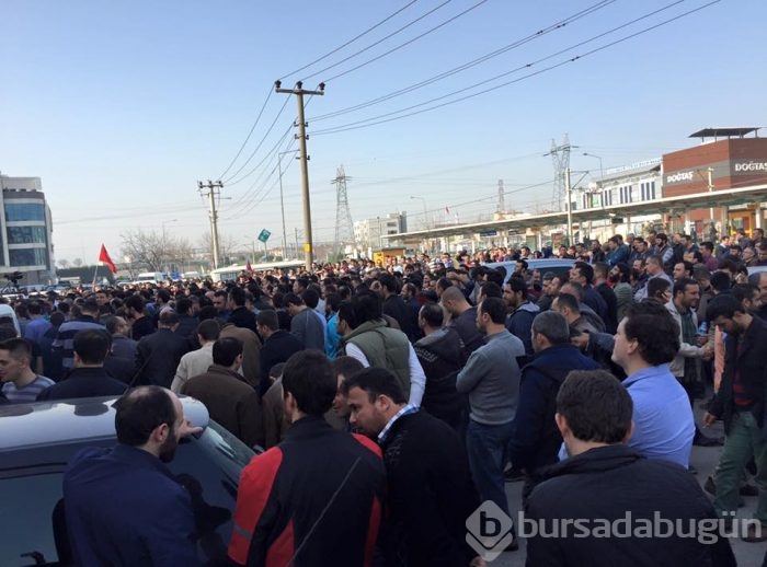 Bursa Renault'ta işçi kıyımı yapıldı, emekçiler kenetlendi