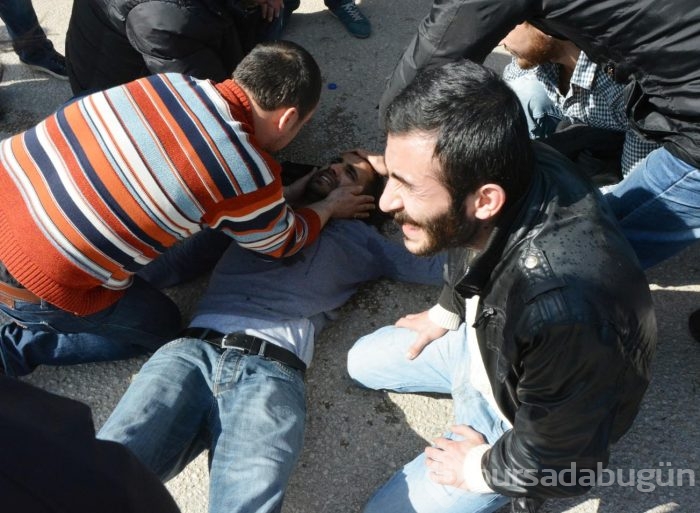 Bursa'da emekçilere biber gazıyla müdahale edildi!