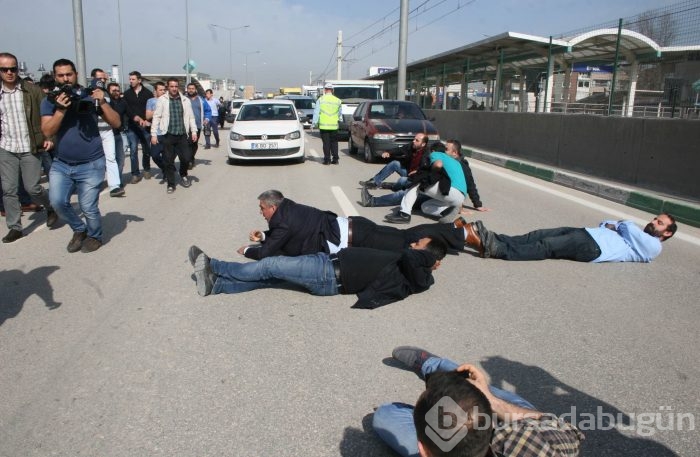 Bursa'da emekçilere biber gazıyla müdahale edildi!