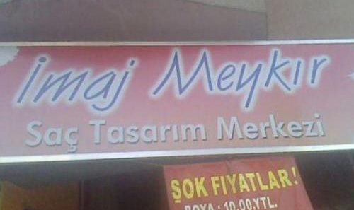 Birbirinden ilginç mekan isimleri...