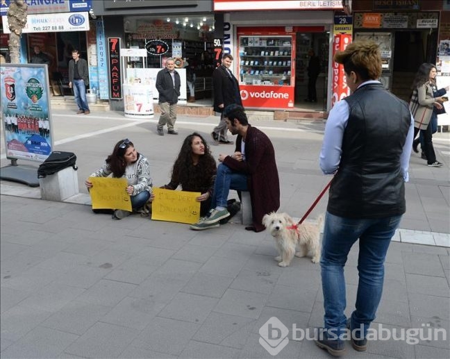 1 lira'ya sokakta dert dinliyorlar