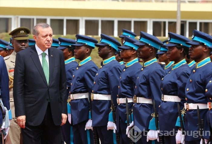 Cumhurbaşkanı Erdoğan Gana'da
