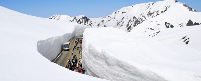 15 metre kar yağdı yollar kapanmadı!