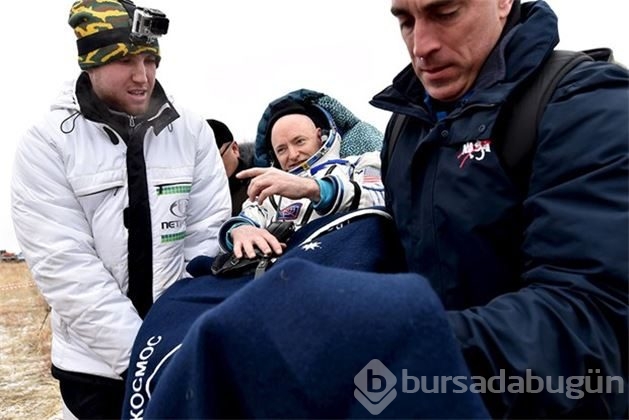 1 yıl sonra Dünya'ya döndüler