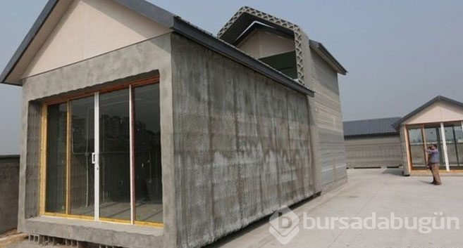 1 günde 10 tane ev yaptılar