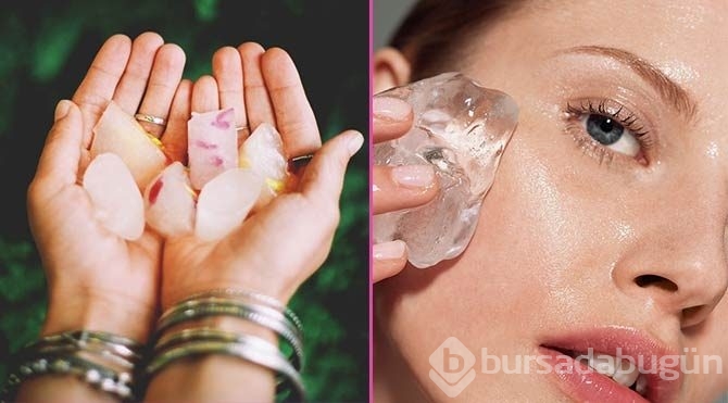 Cildinizi güzelleştirecek 7 buz küpü