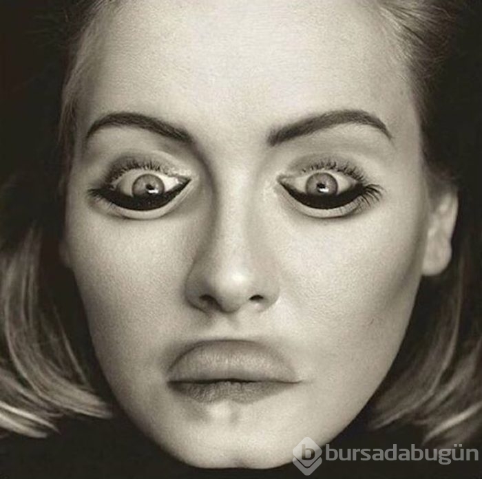 Adele ters yüz oldu, sosyal medya karıştı!