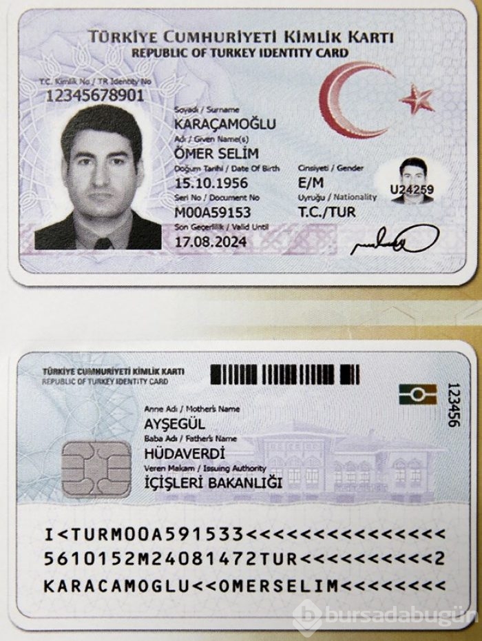 Yeni kimlik kartlarının taklidi imkansız
