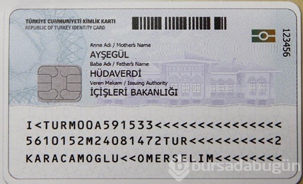 Yeni kimlik kartlarının taklidi imkansız
