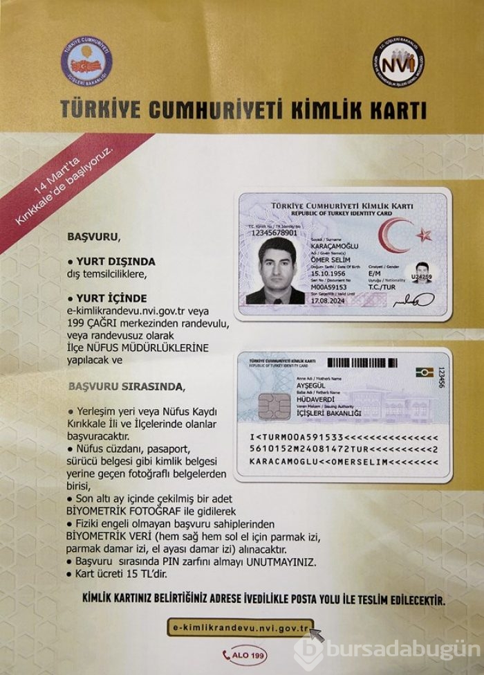 Yeni kimlik kartlarının taklidi imkansız