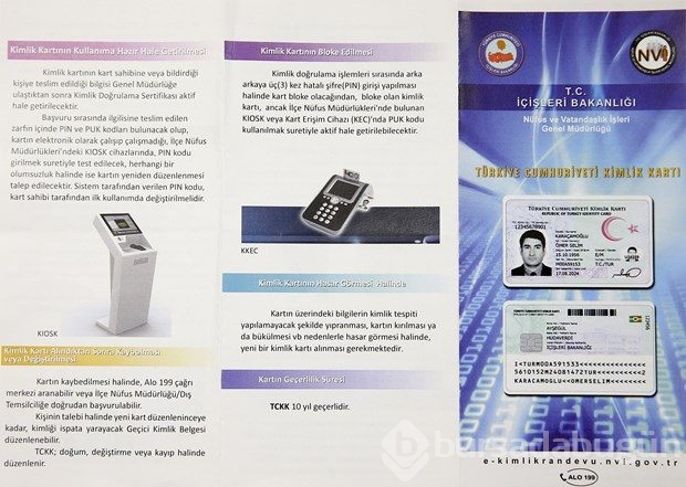 Yeni kimlik kartlarının taklidi imkansız
