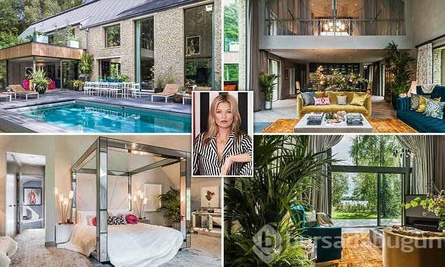 Kate Moss'un yeni işi ev dekorasyonu