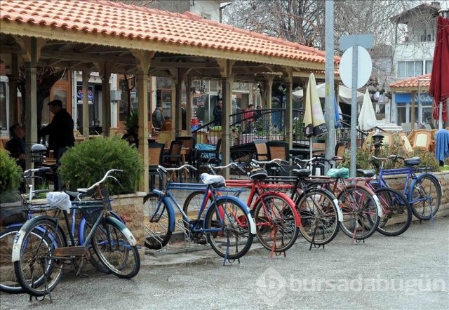 Bu ilçede ulaşım pedalla sağlanıyor
