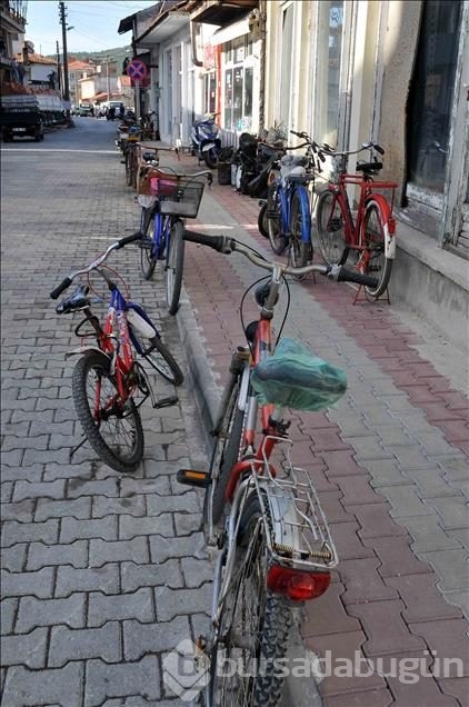 Bu ilçede ulaşım pedalla sağlanıyor

