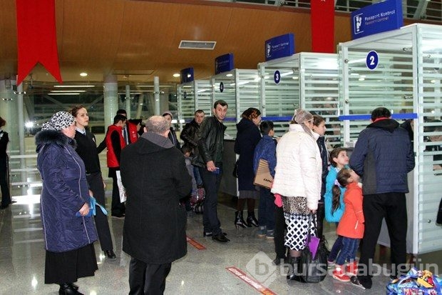 177 Ahıska Türkü daha Erzincan'a getirildi