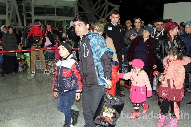 177 Ahıska Türkü daha Erzincan'a getirildi