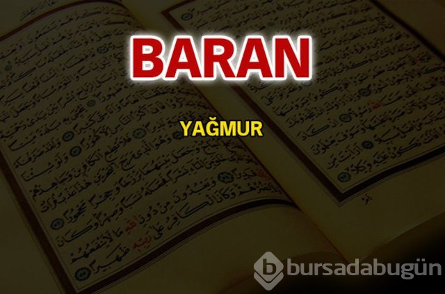 Kuran'da geçen isimler ve anlamları
