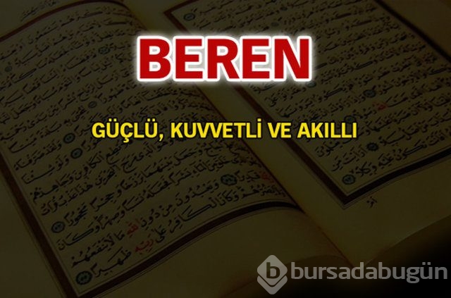 Kuran'da geçen isimler ve anlamları
