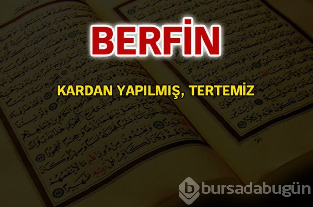 Kuran'da geçen isimler ve anlamları
