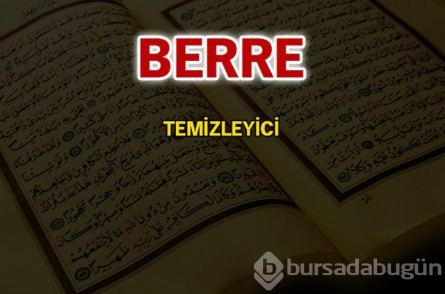Kuran'da geçen isimler ve anlamları
