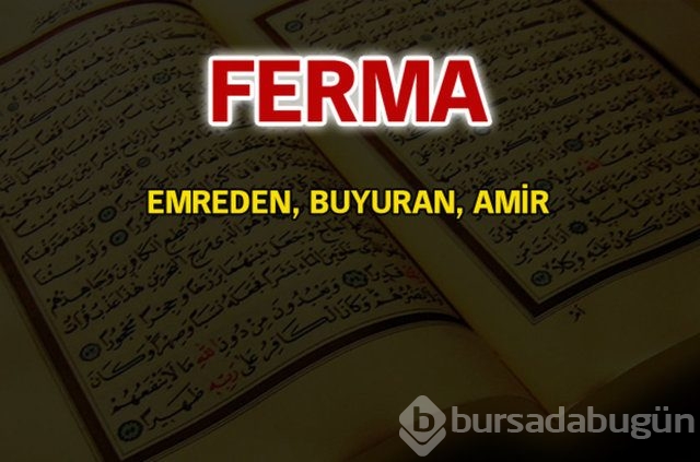 Kuran'da geçen isimler ve anlamları
