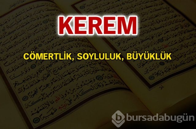 Kuran'da geçen isimler ve anlamları
