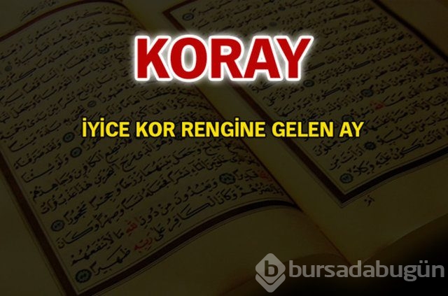 Kuran'da geçen isimler ve anlamları
