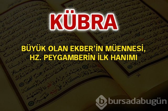 Kuran'da geçen isimler ve anlamları
